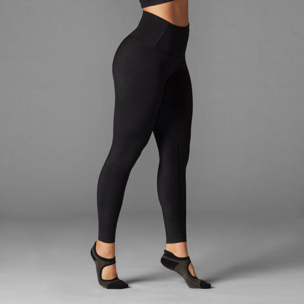 Tavi Noir High Waited Leggings/Ebony Python